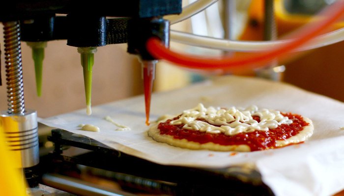 3d printed food pizza