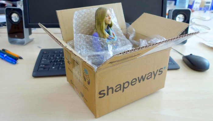 shapeways 3d printing company service