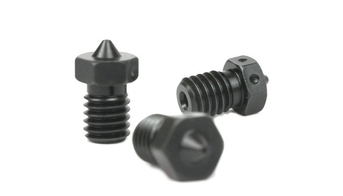 hardened steel 3d printer nozzles