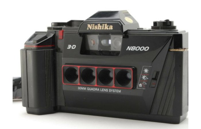 nishika n8000 3d stereo camera analog 35mm