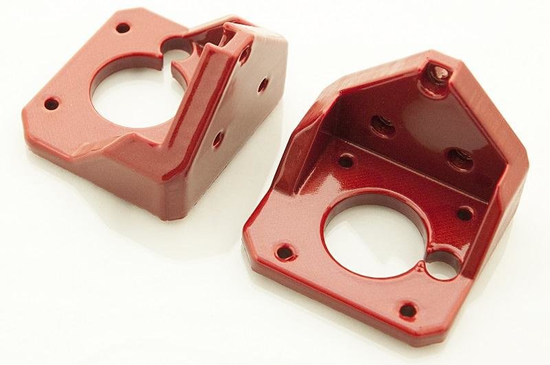 abs 3d printed parts polished with acetone