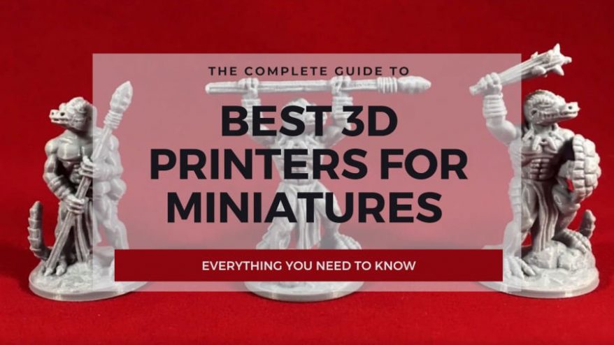 best 3d printer for miniatures cover
