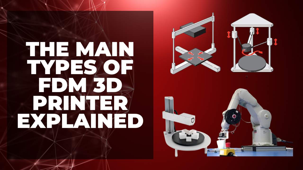 Main Types of FDM 3D Printer Explained