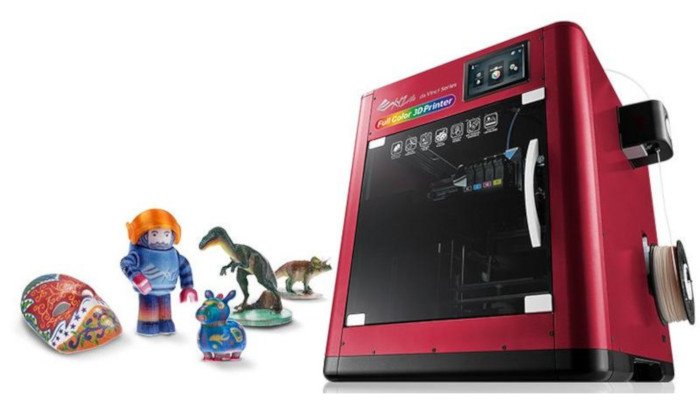 xyzprinting da vinci color full color 3d printer