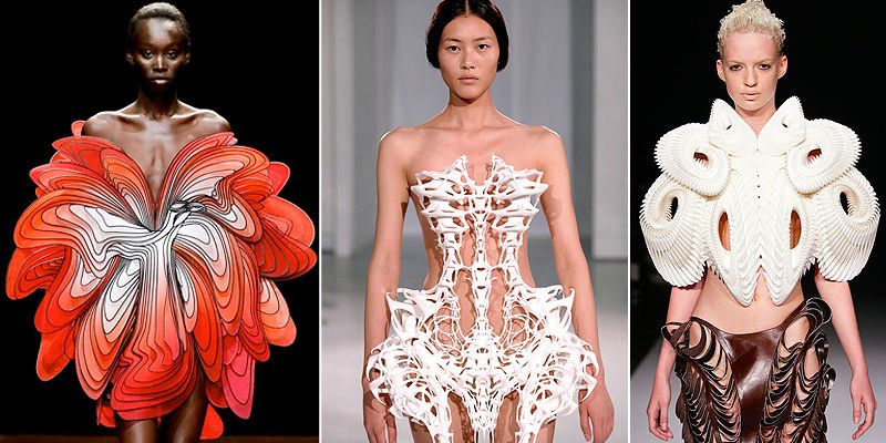 iris van herpen 3d printed clothes collection