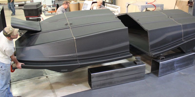 lsam 3d printed boat hull
