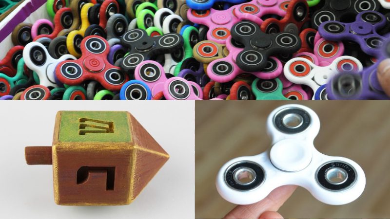 Fidget Spinners, Dreidel