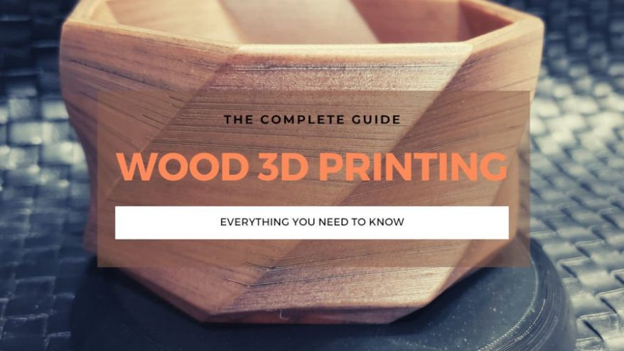wood 3d printer printing guide filament