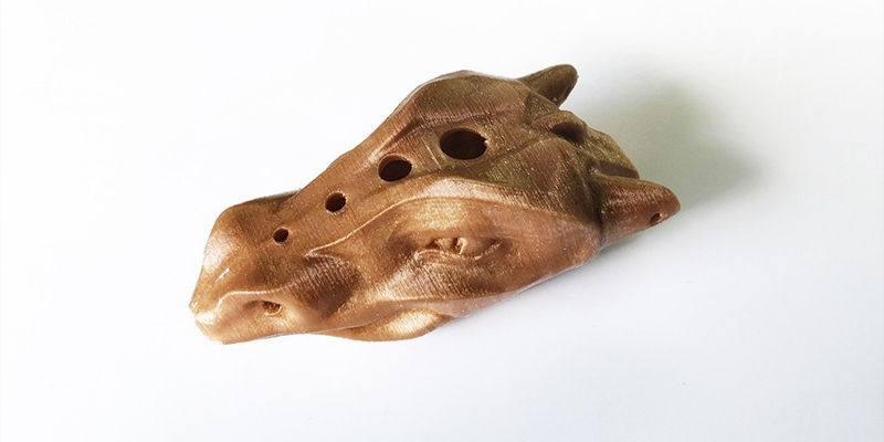 3D Printed Dragon Ocarina