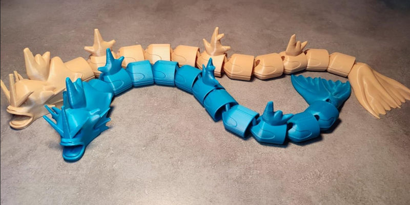 Dragon Articulated Gyarados 3D Print