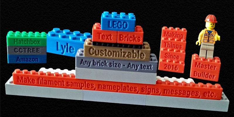 Customizable Lego Bricks