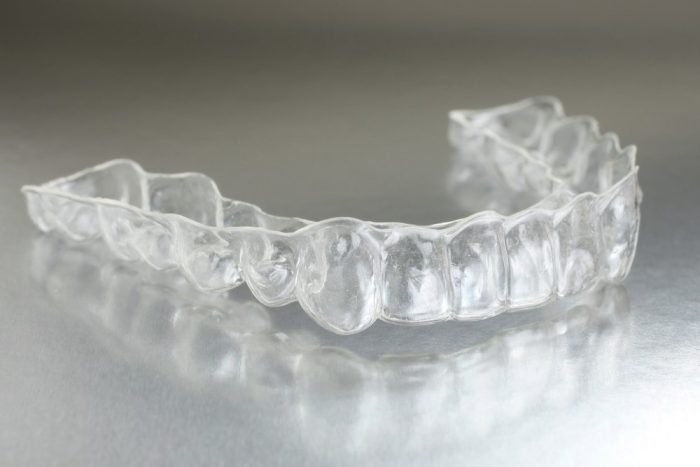 transparent resin 3d printed dental retainer printed in 45 minutes