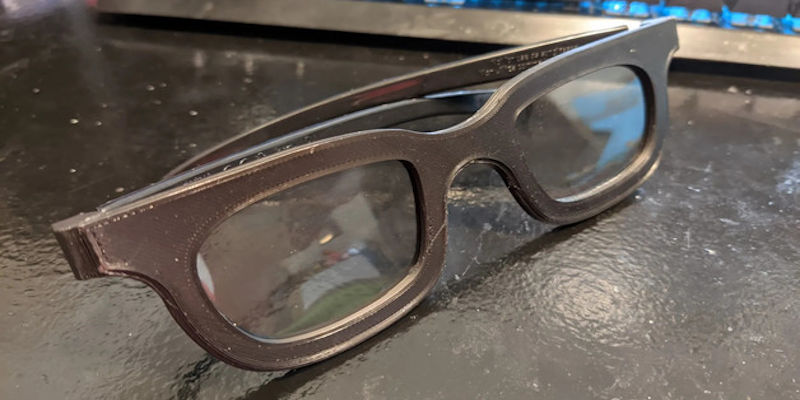 Homemade 3D Printed Glasses