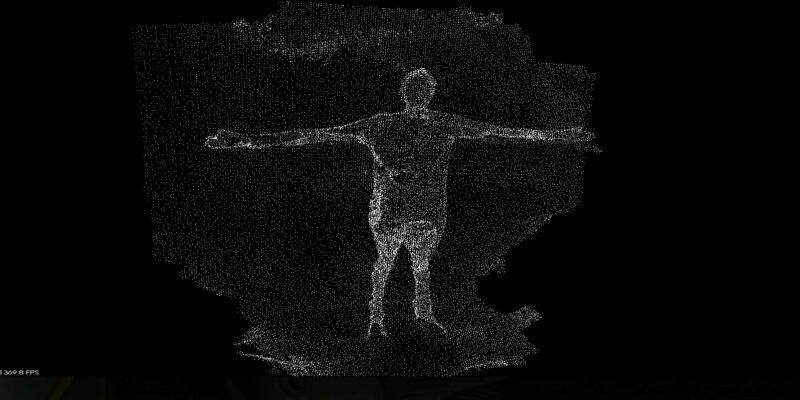 3D scanning point cloud