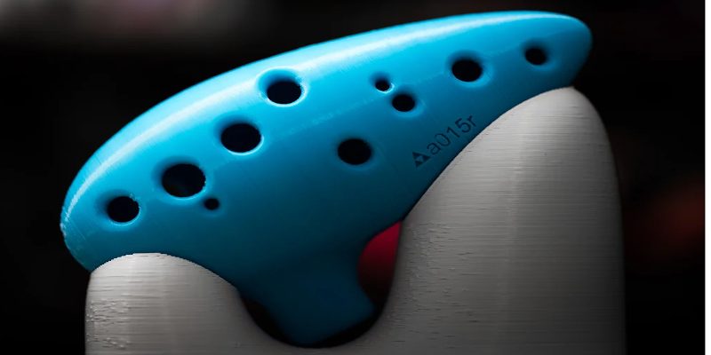 3D printed ocarina wind instrument