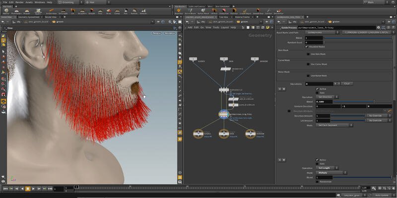 Houdini 3D modeling software