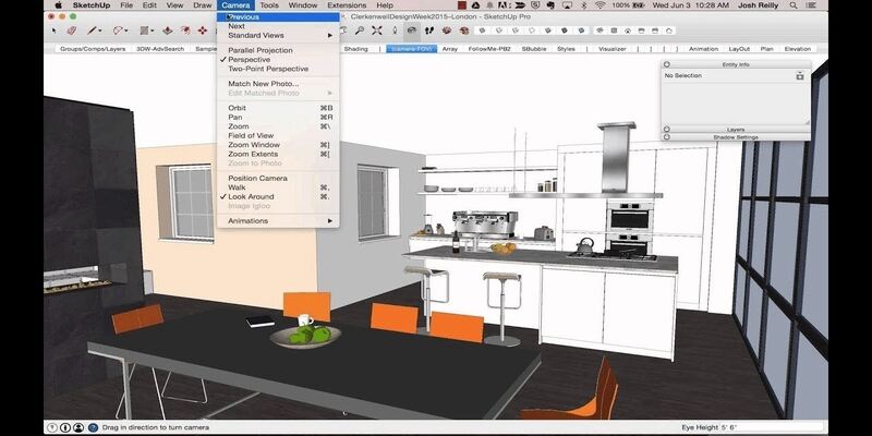 SketchUp home design software