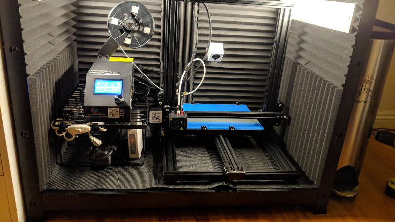 enclosure for 3d printing to maintain stable temperatures and prevent warping