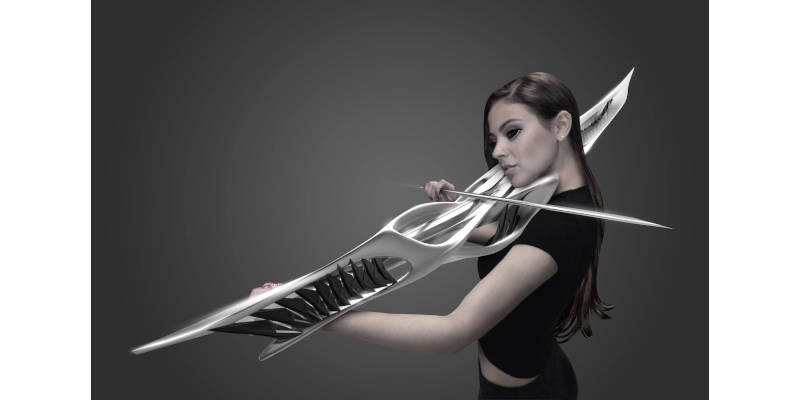 3d printed piezoelectric violin