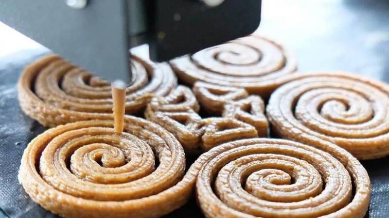 upprinting 3d printing food