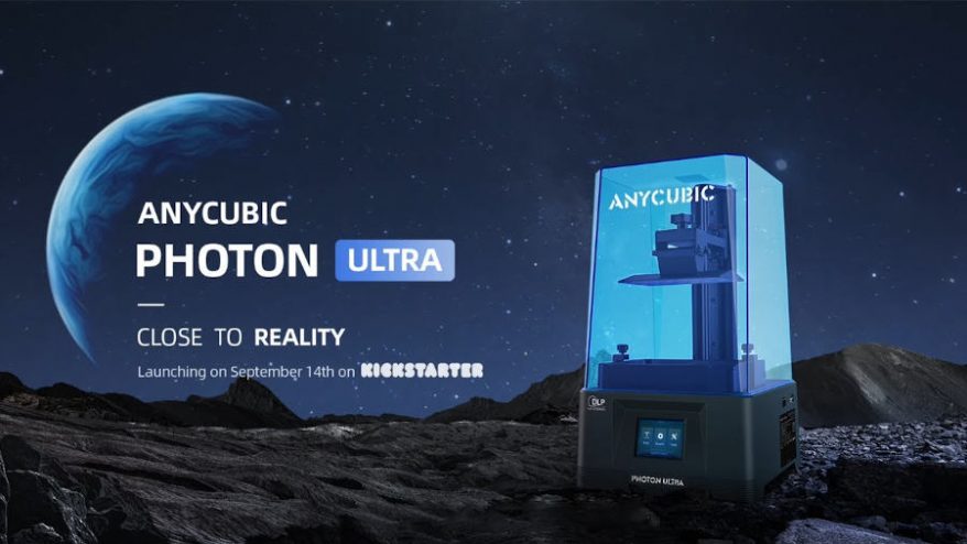 anycubic photon ultra launches on kickstarter