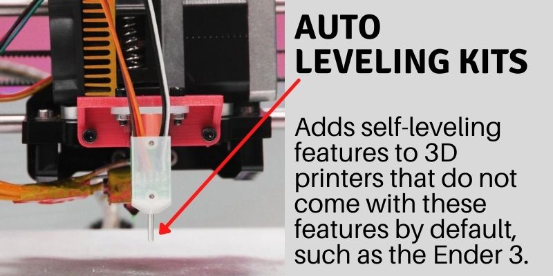 auto leveling 3d printer kits