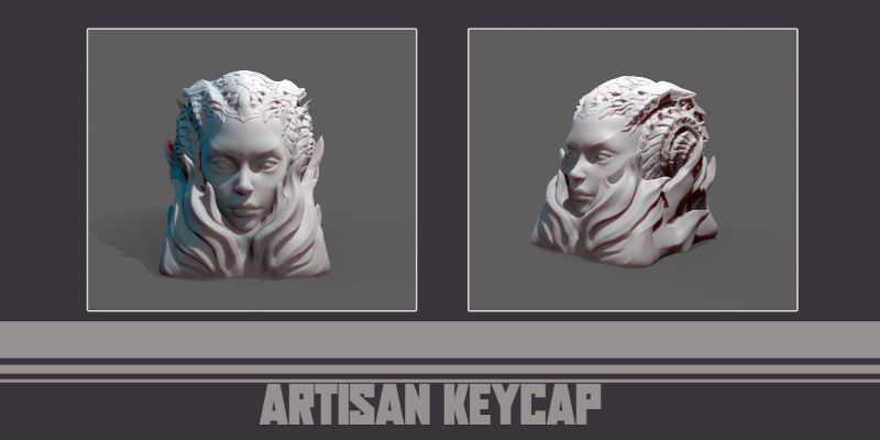 Succubus Keycap Mold