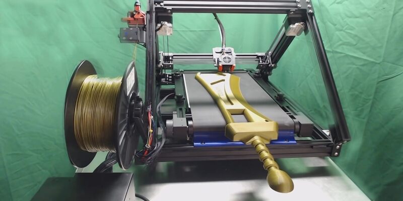 Conveyor belt 3D printer