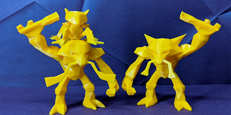 3D Pokémon Alakazam Family