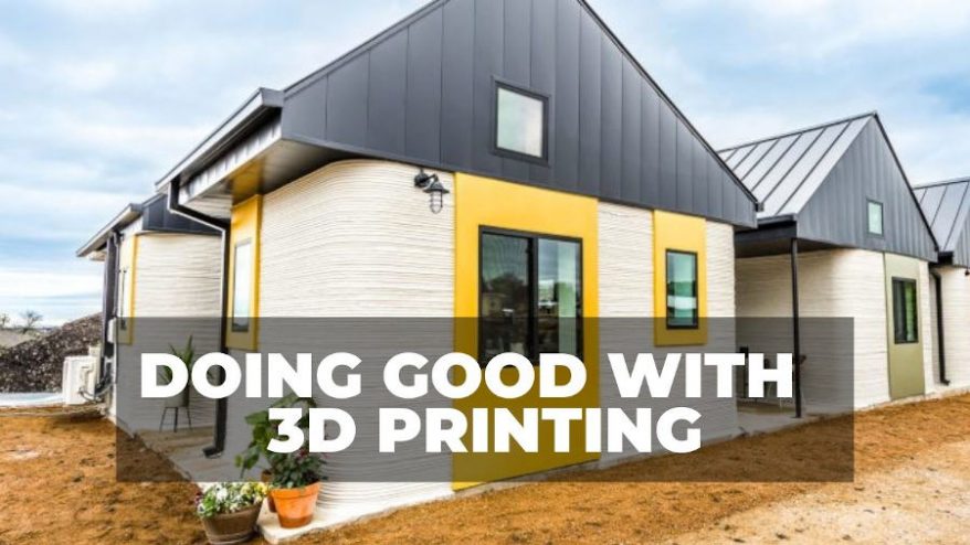 doing good with 3d printing: humanitarian aid, prosthetics, disaster relief