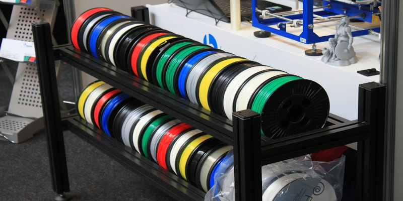 3D printer filament storage