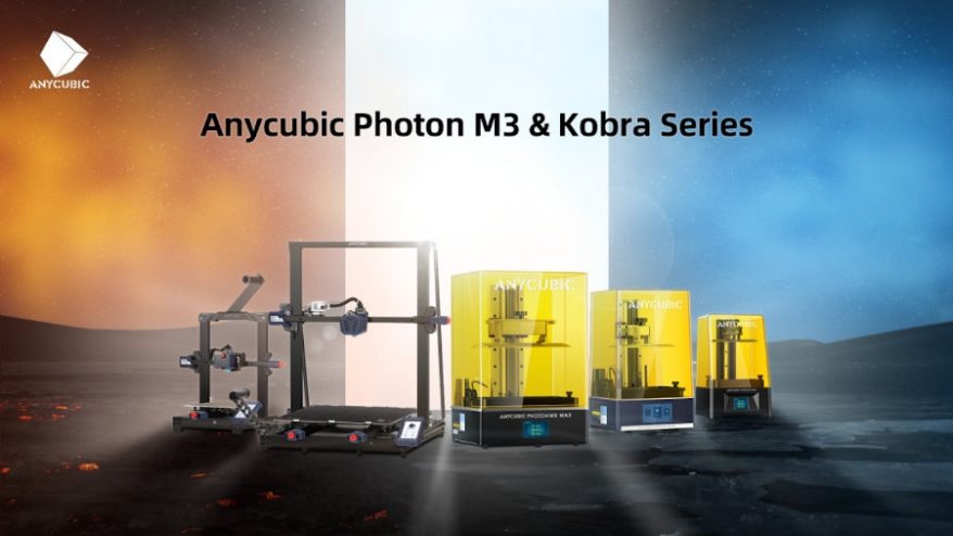 Anycubic releases Kobra and M3 Photon range