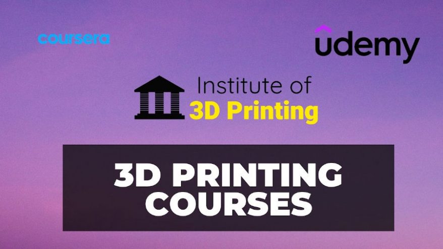 Best 3D Printing Courses Classes Certifications