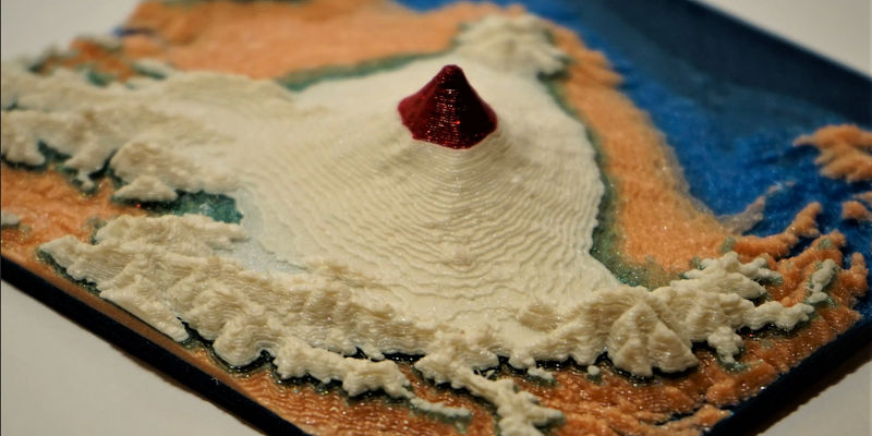 Mt. Fuji 3D Map