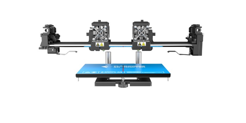 The Creator Pro 2 dual extruder