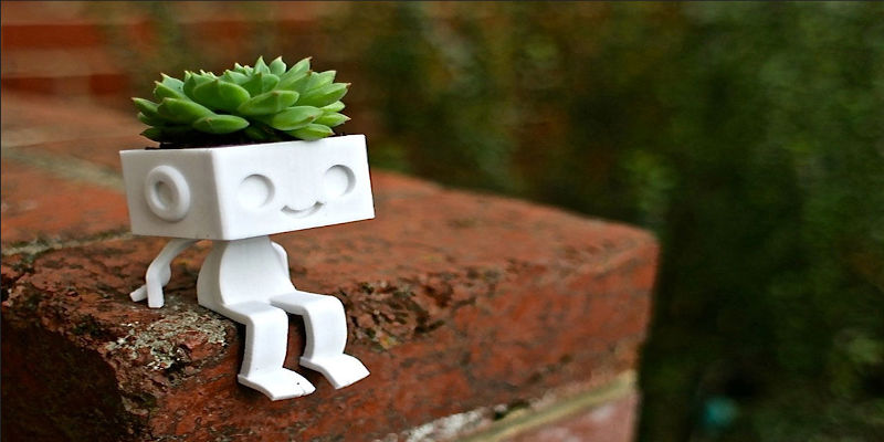 Fun 3D Printed Planters