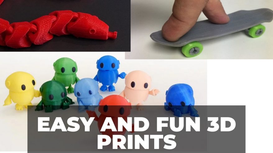 Easy and Fun Funny 3D Prints