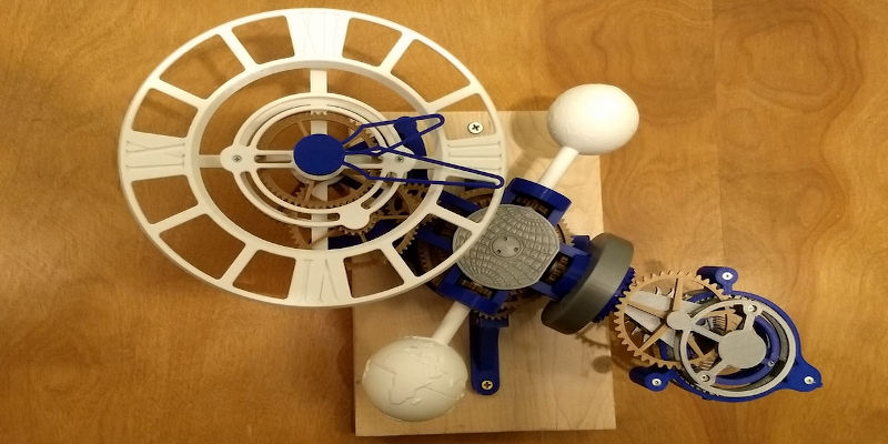 Mechanical Engineering 3D Printed Clock Project