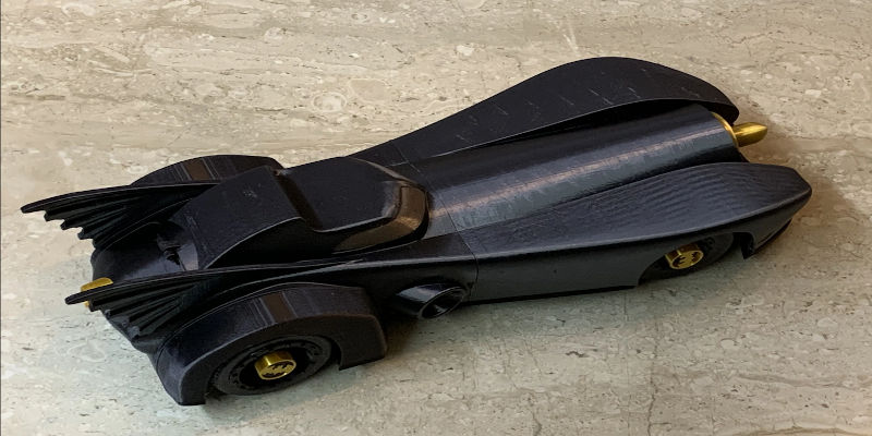 A 3D printed rc batmobile