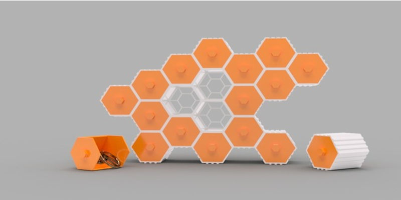 3D Prints for Your Room Hive Shelves