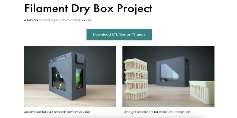 The Mihai Design's dry box project