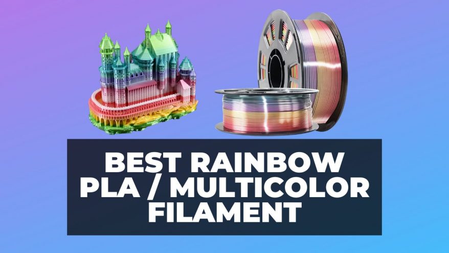 Best Rainbow PLA Multicolor Filament