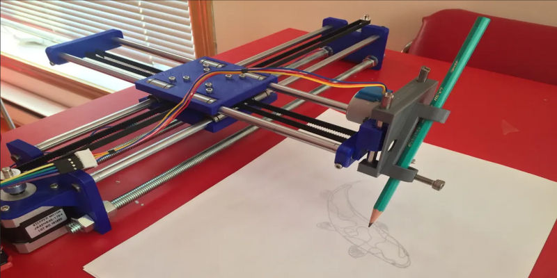projects for engineering students drawing machine