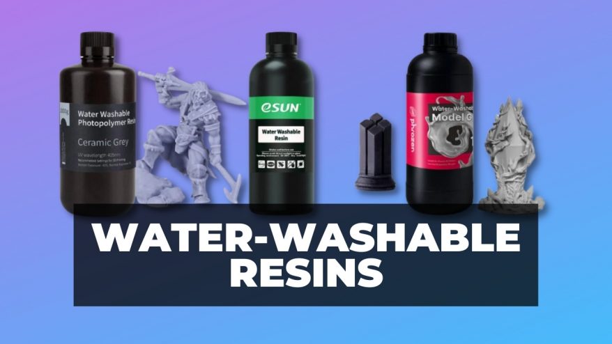 water-washable resin brands