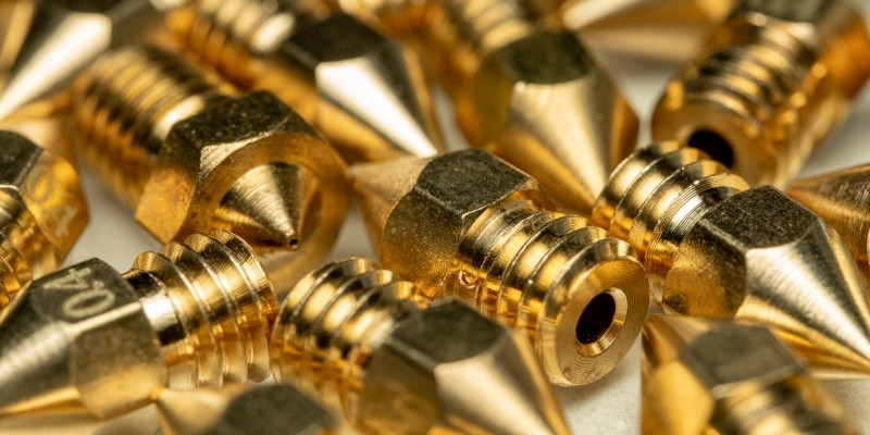 0.4mm 3d printer brass nozzles for petg adhesion