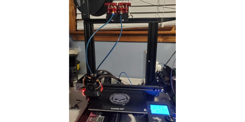 Ender 3 with dual extruders