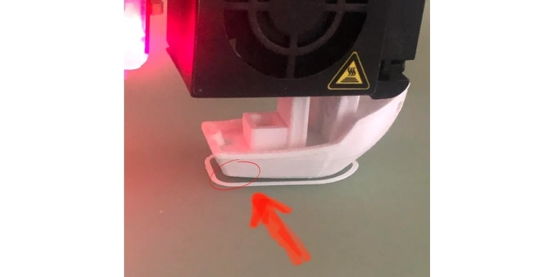 3DBenchy test print lifting and not sticking to the print bed, 3D printed in PETG