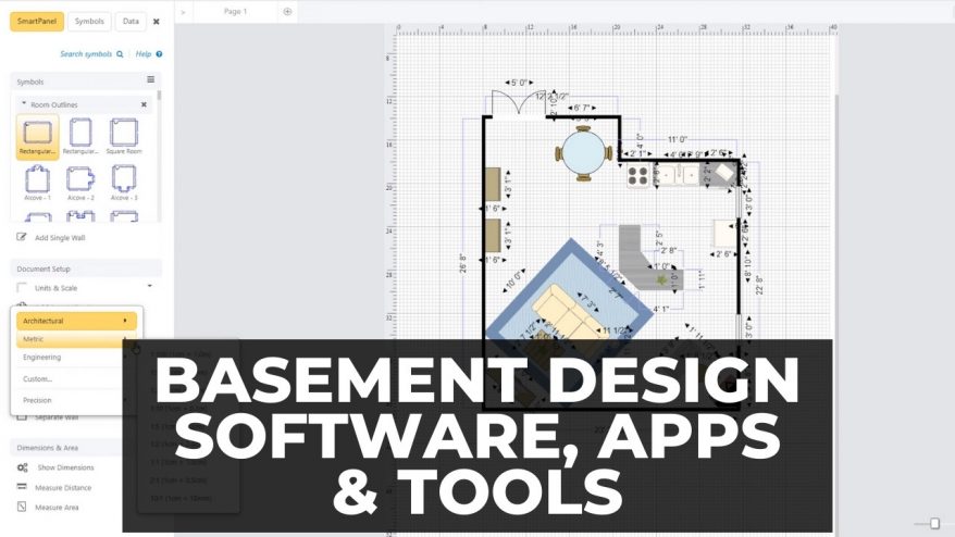Basement Design Software, Apps & Tools