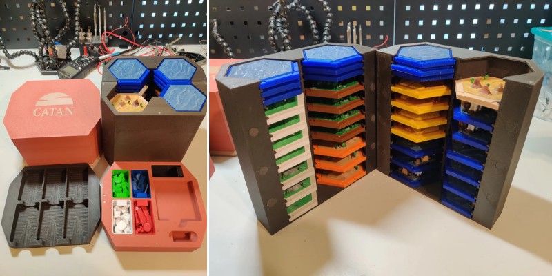 3d printed Catan storage box