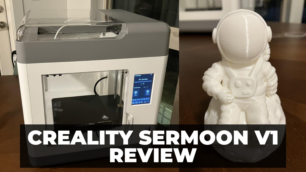 tale fuzzy Kan ikke Creality Sermoon V1 Review: Low-Cost Enclosed 3D Printer - 3DSourced